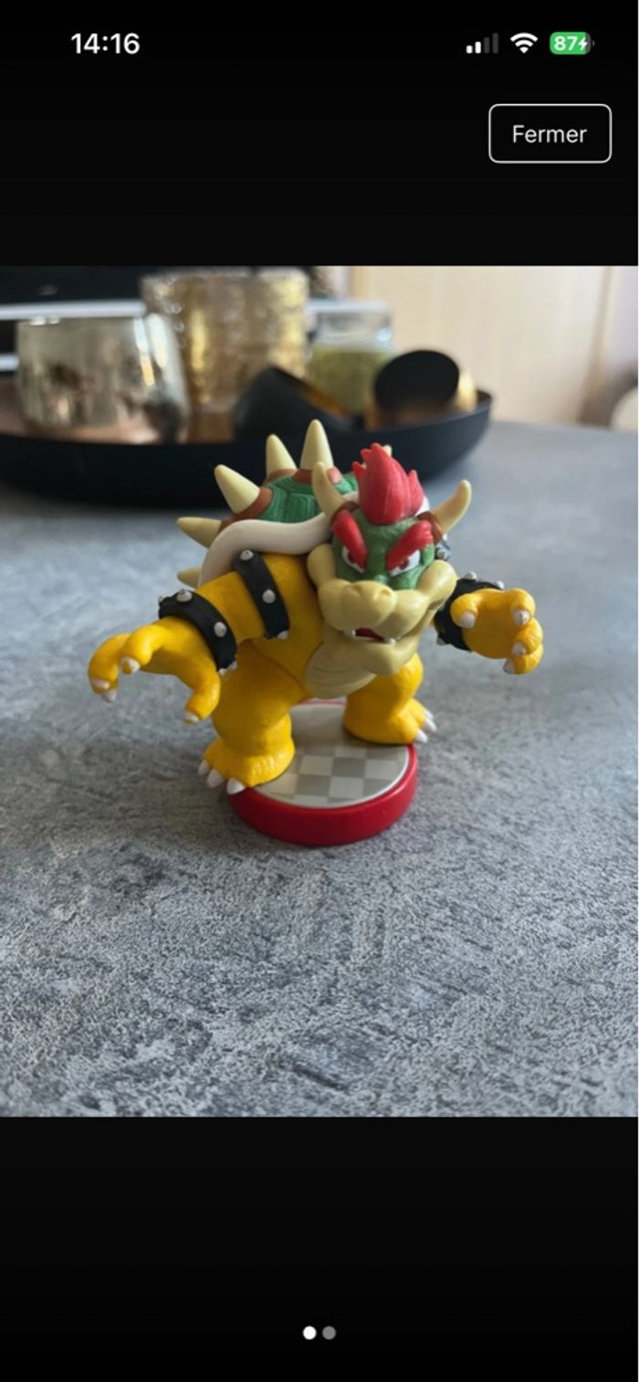 Figurine Amiibo Bowser