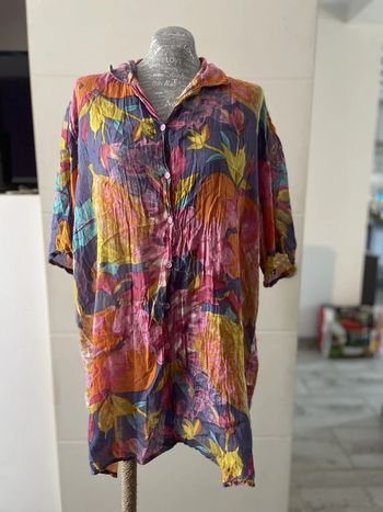 Très belle tunique colorée taille unique