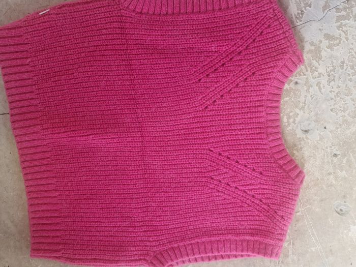 Haut sans manches en laine