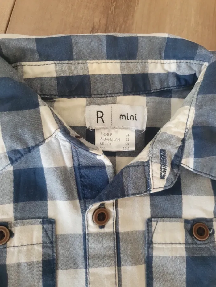 Chemise carreaux - photo numéro 3