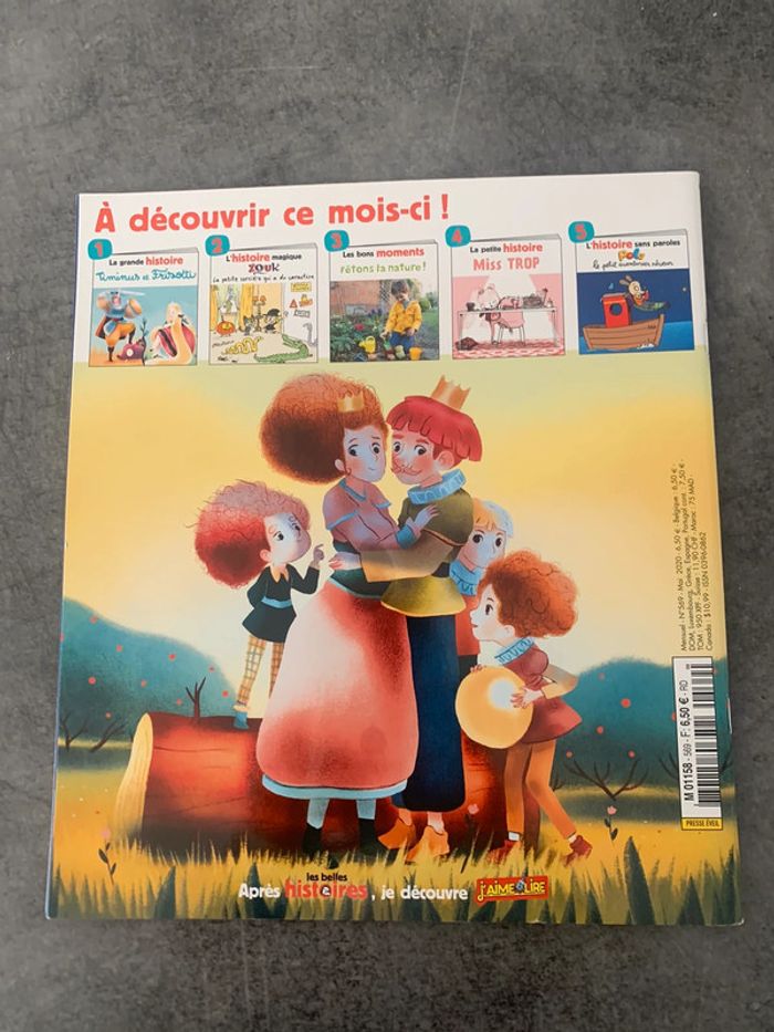 Magazine Les Belles Histoires neuf avec cd : Timinus et frisotis - photo numéro 2