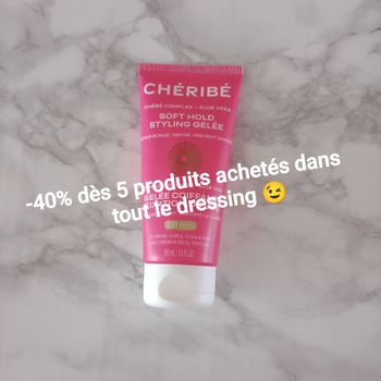 Chéribé gelée coiffante 6-en-1 aloé vera 100mL