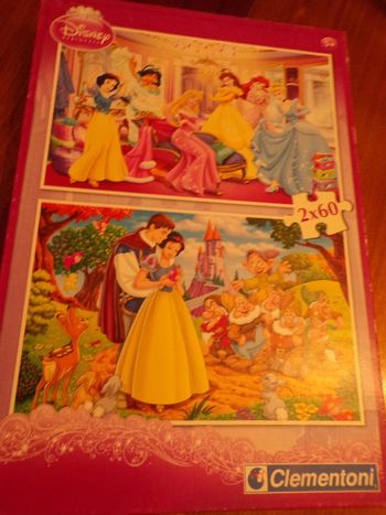 Puzzle Disney 2x60 Clementoni
