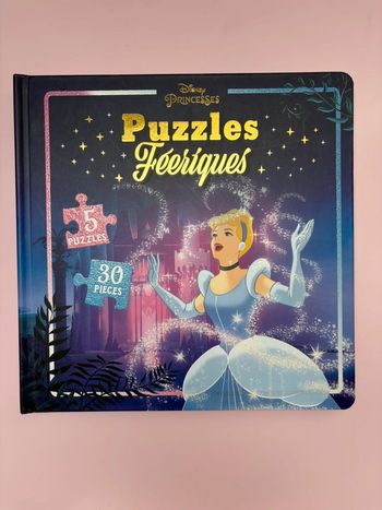 Livre Puzzle féeriques Disney princesses