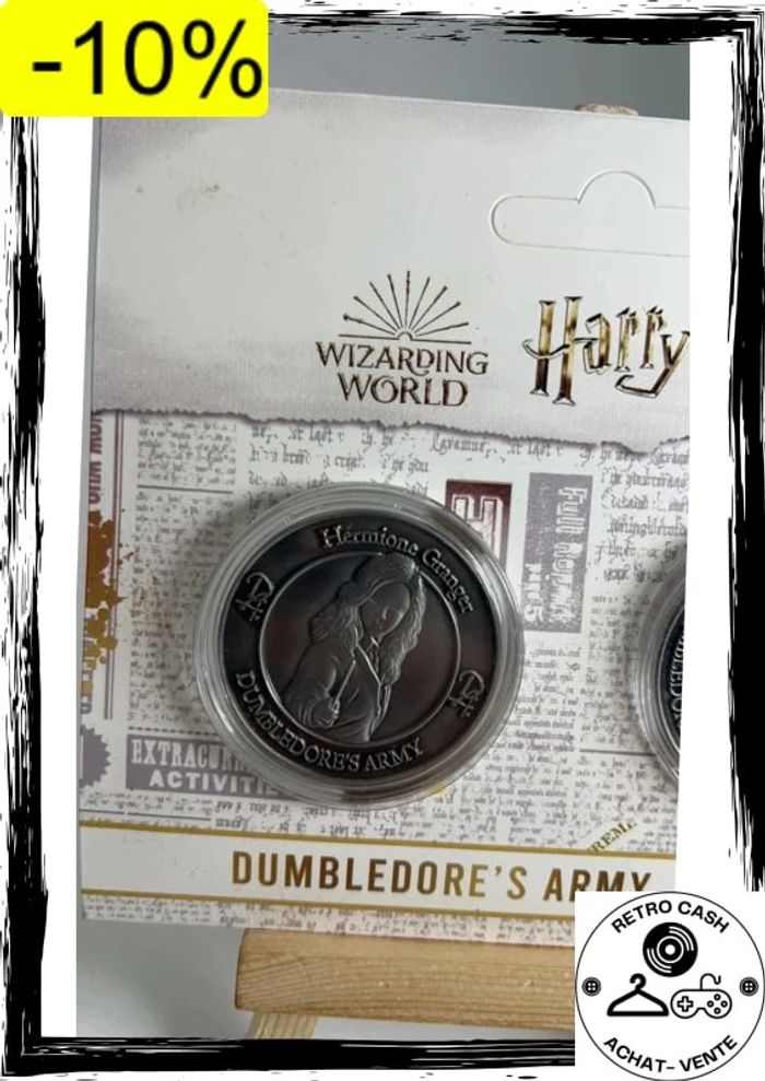 Fanattik THG-HP07 Harry Potter Dumbledore Army Collectible Coin Set - photo numéro 2
