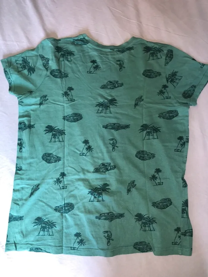 t shirt vert - photo numéro 3