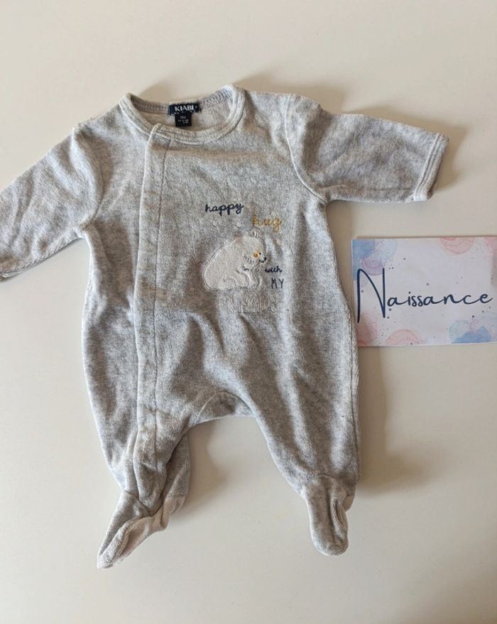 Pyjama 1 pièce mixte - naissance - Kiabi - photo numéro 2