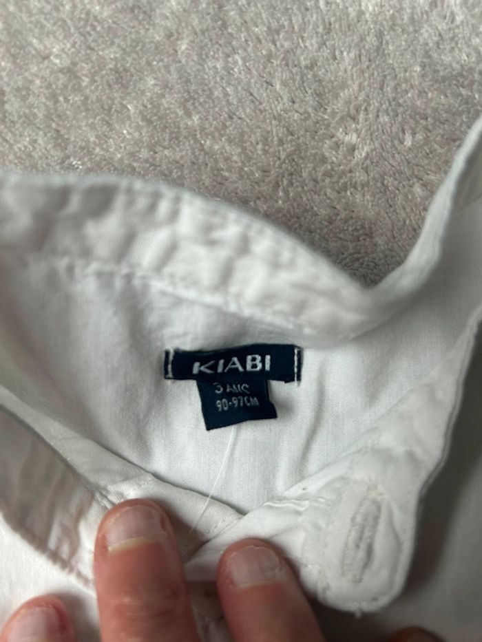 Chemise blanche 3 ans - photo numéro 4