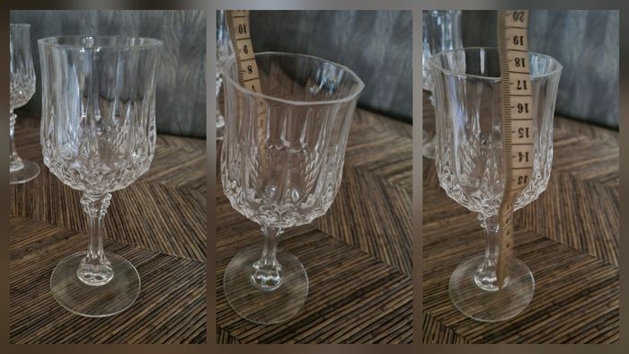 Ensemble de verres à pieds 16 pièces en Cristal - photo numéro 7