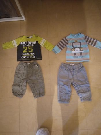 Lot vêtements garcon
