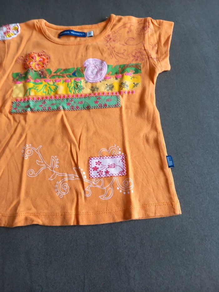 Tee shirt fille 6 ans Original Marines - photo numéro 6
