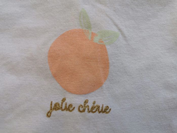 Tee-shirt 👣 Froufrou, kiabi, 1 mois - photo numéro 5