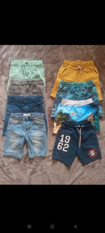 Lot de 8 shorts garçons