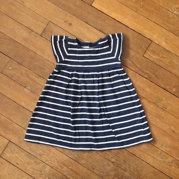 Robe à rayures Bout’Chou