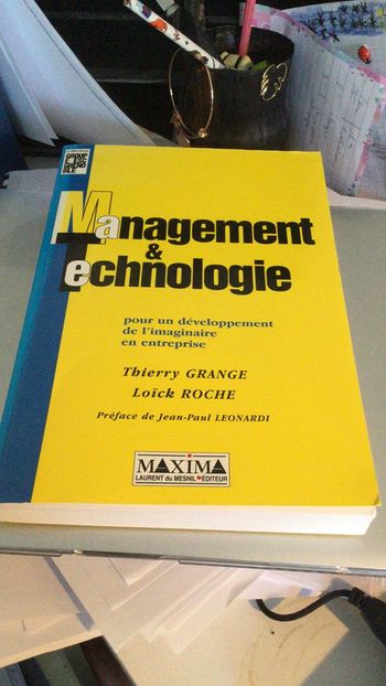 Livre management technologie
