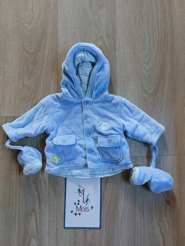 Veste chaude 1 mois