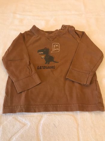 Tee-shirts garçon  12 mois manches longues