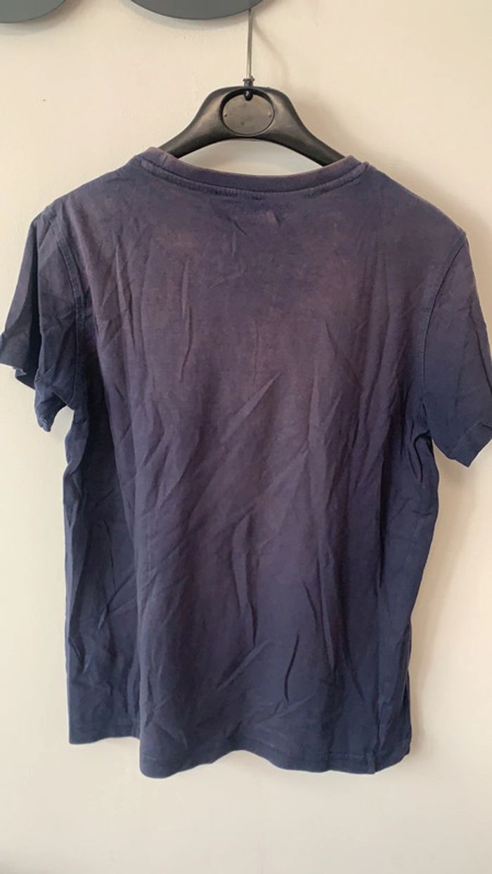 Tee shirt bleu imprimé In extenso 12 ans - photo numéro 4