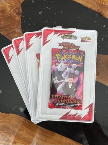 Pokémon artset blister plastique ev10 rivalités destinées