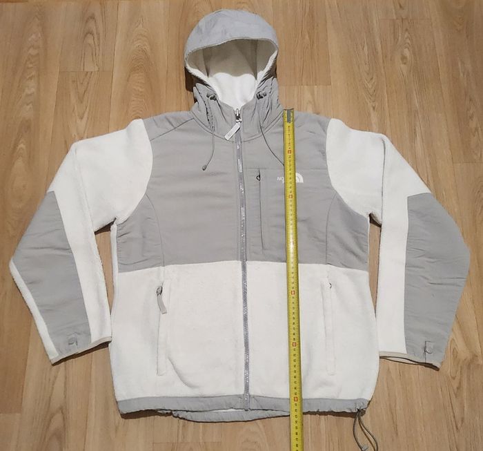 Veste polaire the North Face denali couleur blanc/gris pour femme taille M/M - photo numéro 8