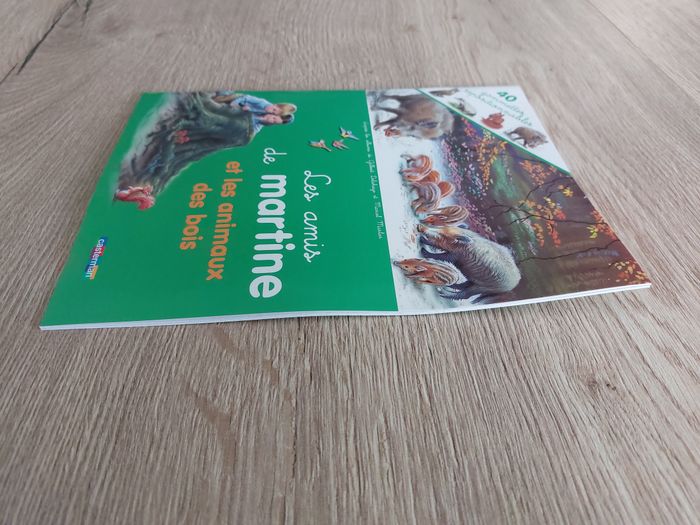 Livre d'autocollants Les amis de Martine et les animaux des bois - photo numéro 3