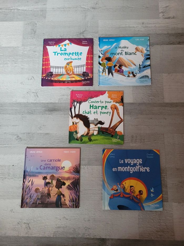 📚 Lot 5 livres Hachette 📚