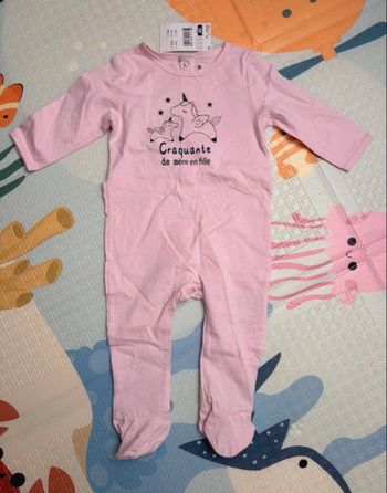 Pyjama fille - 9 mois 