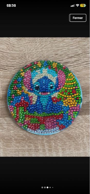 Sous-verre Stitch
