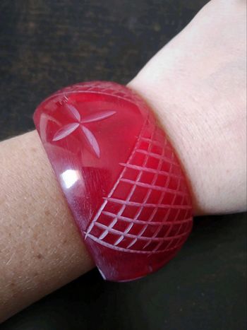 Bracelet rouge BAROCA