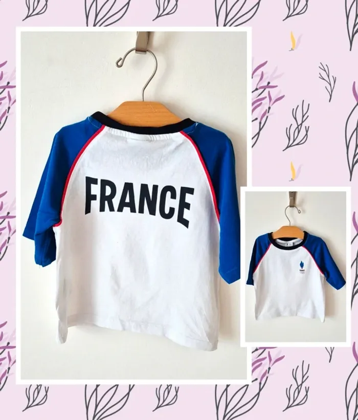 T-shirt JO 2024 3 ans Garçon
