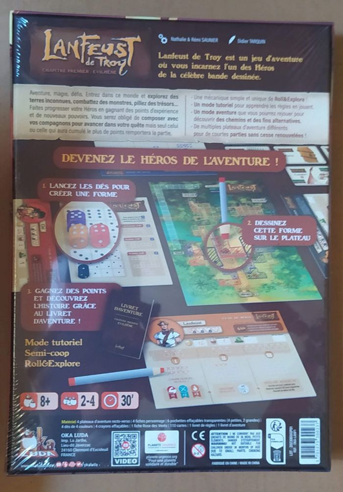 Lanfeust de Troy - Chapitre Premier : Evilhëne - Jeu de société sous emballage - Prix Ferme - photo numéro 2