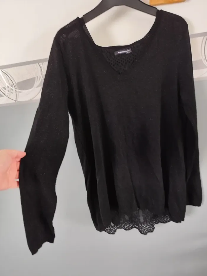 Pull dentelle - photo numéro 2