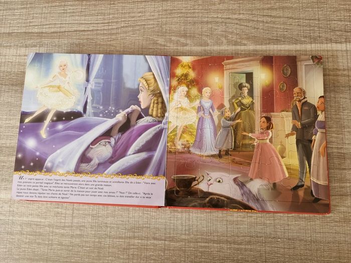 Livre puzzle Barbie et la magie de Noël - photo numéro 6