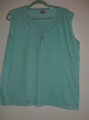 Tee-shirt XL vert d'eau