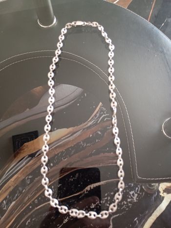 Collier argent massif 925 mixte