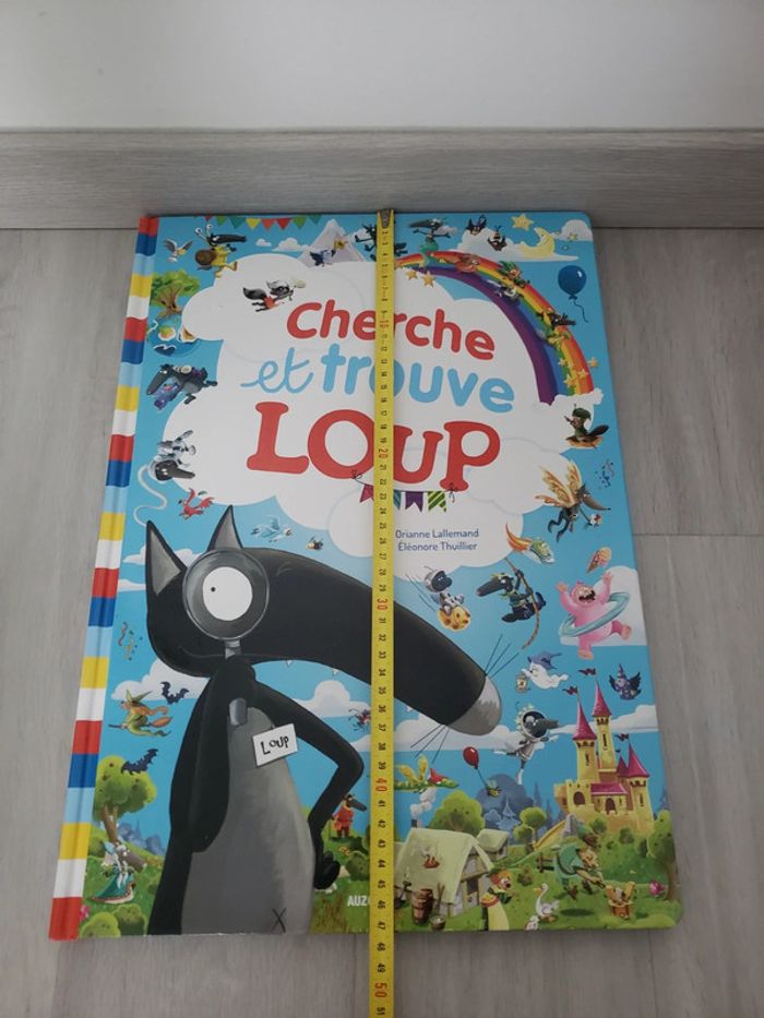 Grand livre cherche et trouve le loup - photo numéro 15