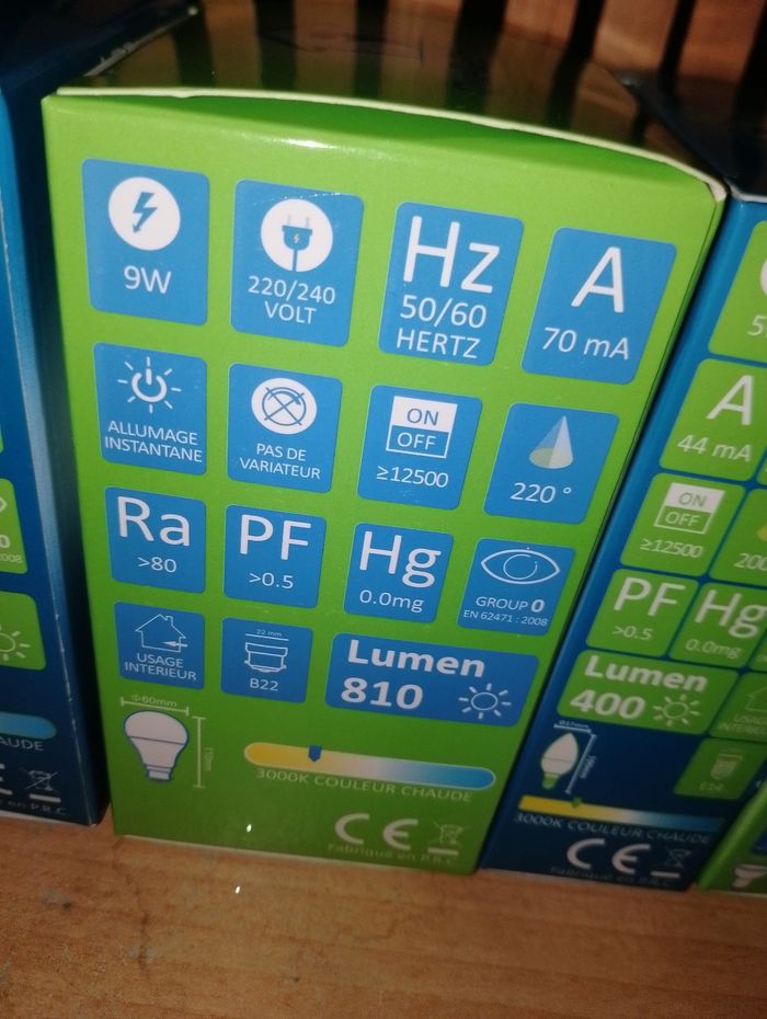 Ampoule neuve Samsung led inside
B22 E27 GU10 E14
8 euro pièce - photo numéro 5