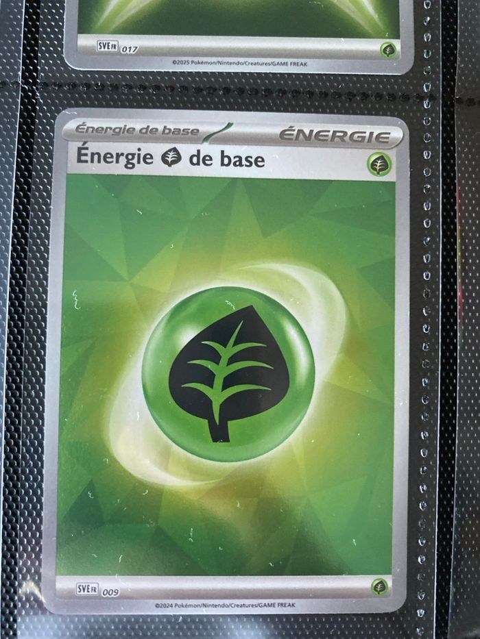 Carte Pokémon reverse neuf