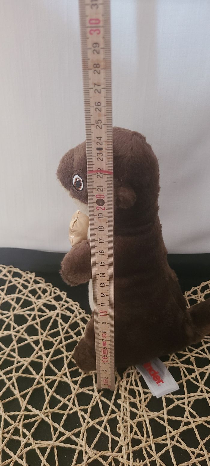 FERRERO Kinder PELUCHE FIGURE Loutre Finley Flink, - photo numéro 2