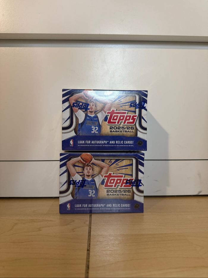 Carte topps nba value box - 84 cartes