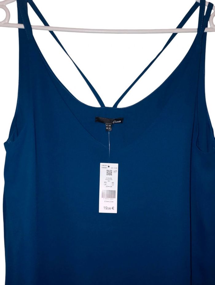 Top bleu nuit - photo numéro 3