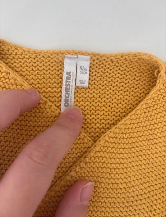 Gillet taille naissance - photo numéro 2