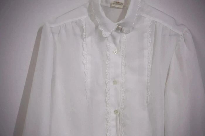 Superbe Chemise blanc vintage 70's (#23735) - photo numéro 2