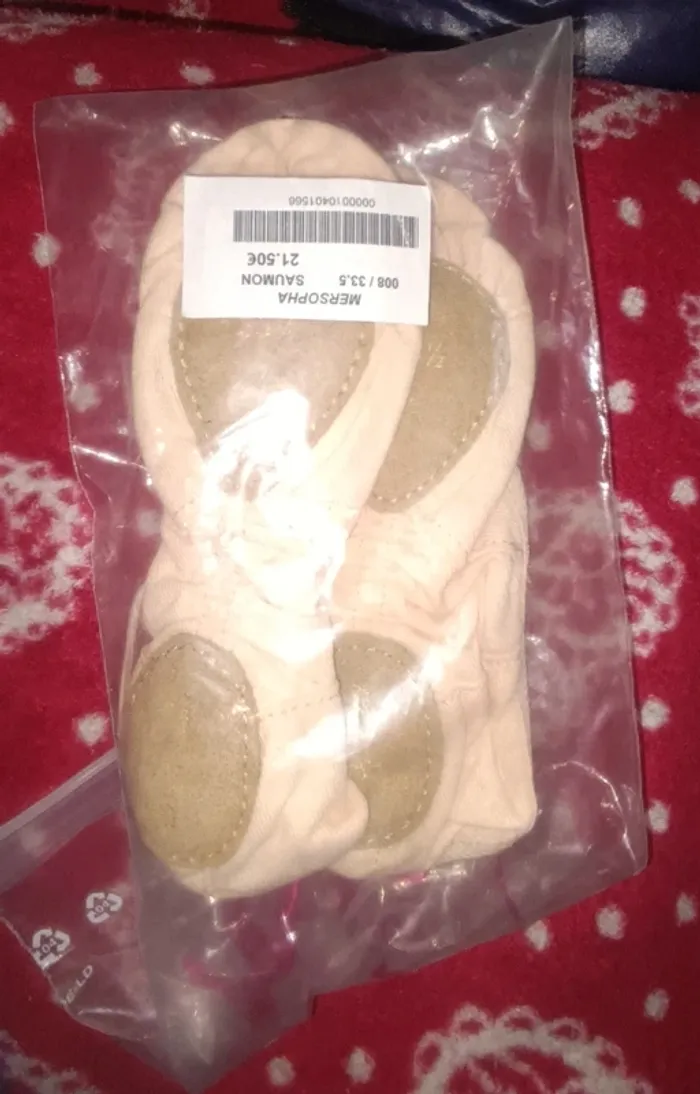 Chaussons de danse beige Merlet - photo numéro 5