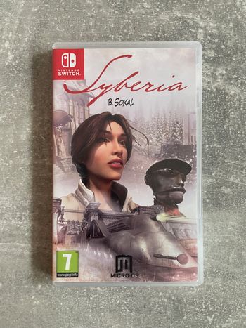 Jeu pour Nintendo switch, Syberia en français.