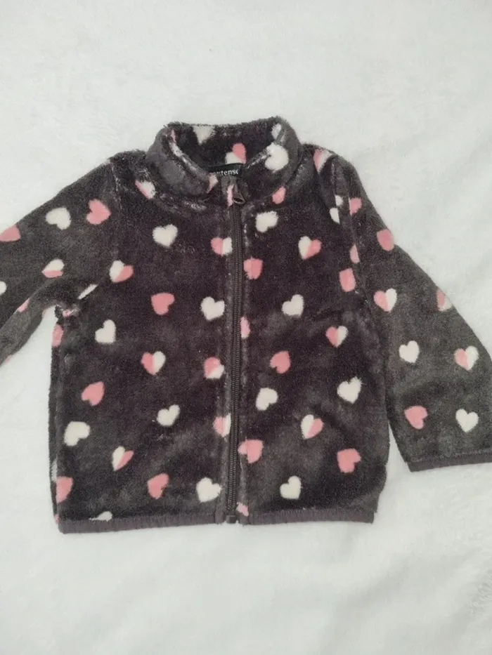 Veste polaire taille 9 mois