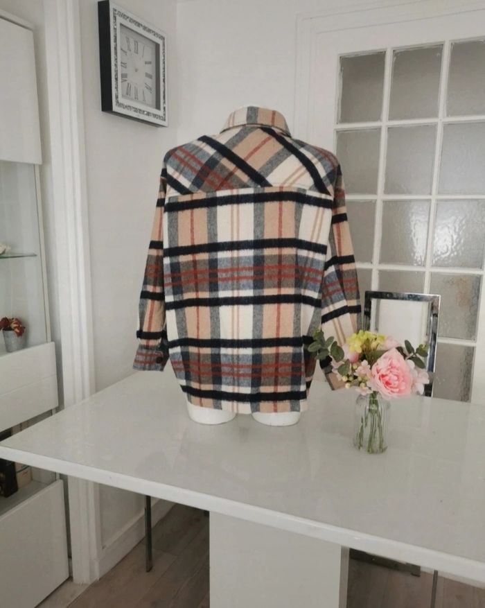🤎🤍Jolie Veste Chemise Zara 🤎🤍 - photo numéro 5