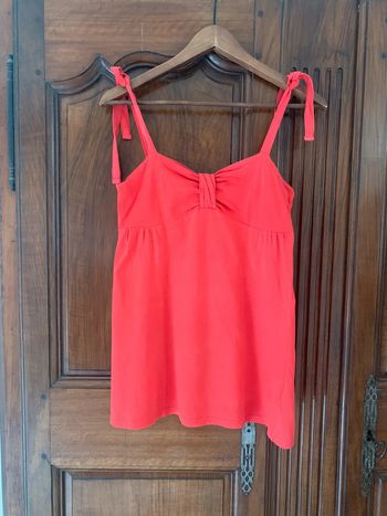 T-shirt débardeur Pimkie rouge