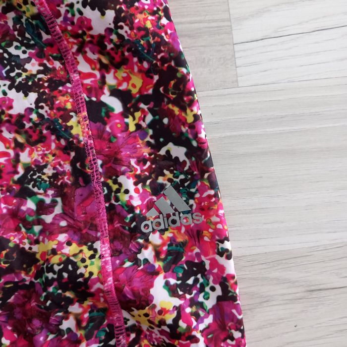 Pantacourt legging femme imprimée Adidas taille 42 - photo numéro 3