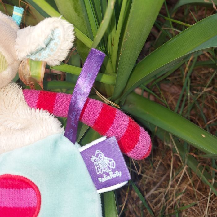 Doudou plat mouton collection Les jolis pas beaux - photo numéro 6